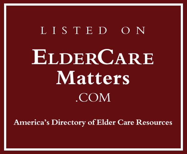 Listed on ElderCare Matters